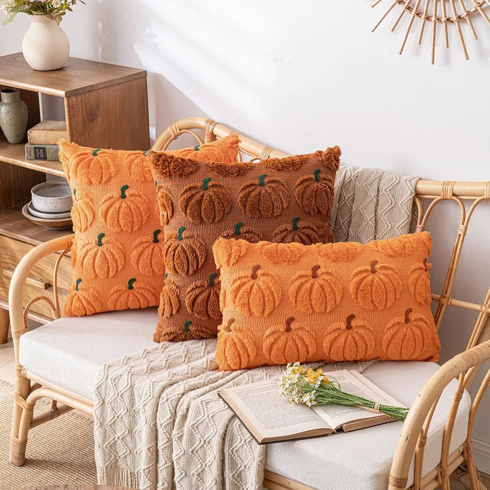 Pumpkin Fall Pillow Covers without inner