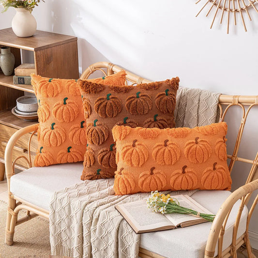 Pumpkin Fall Pillow Covers without inner