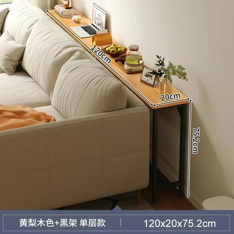 The Linea Slim Storage Table – Modern Gap-Fit Side Table for Living Rooms & Bedrooms