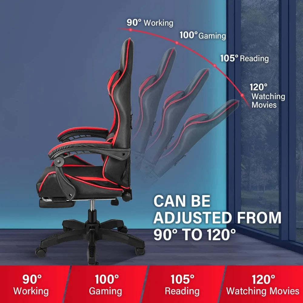 The DOMINUS Prestige Ergonomic Gaming Throne – Adjustable Racing Recliner with Supreme Comfort & Support