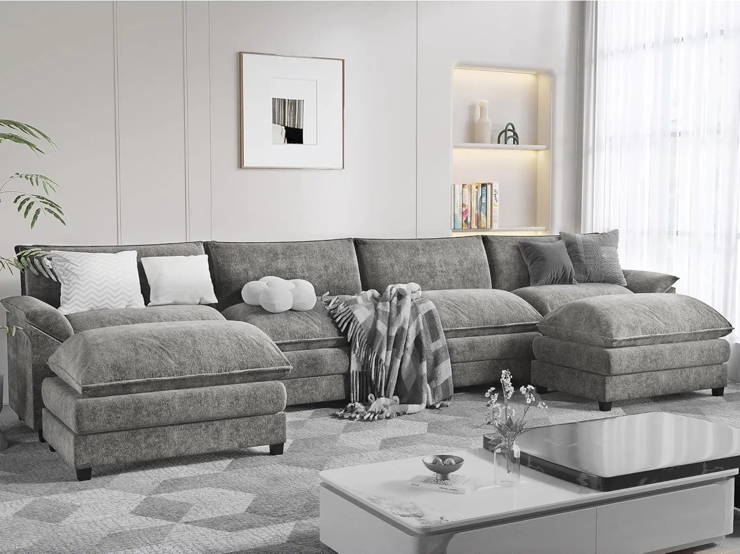 The Maison U-Shaped Modular Sofa – Sophisticated Comfort, Limitless Versatility