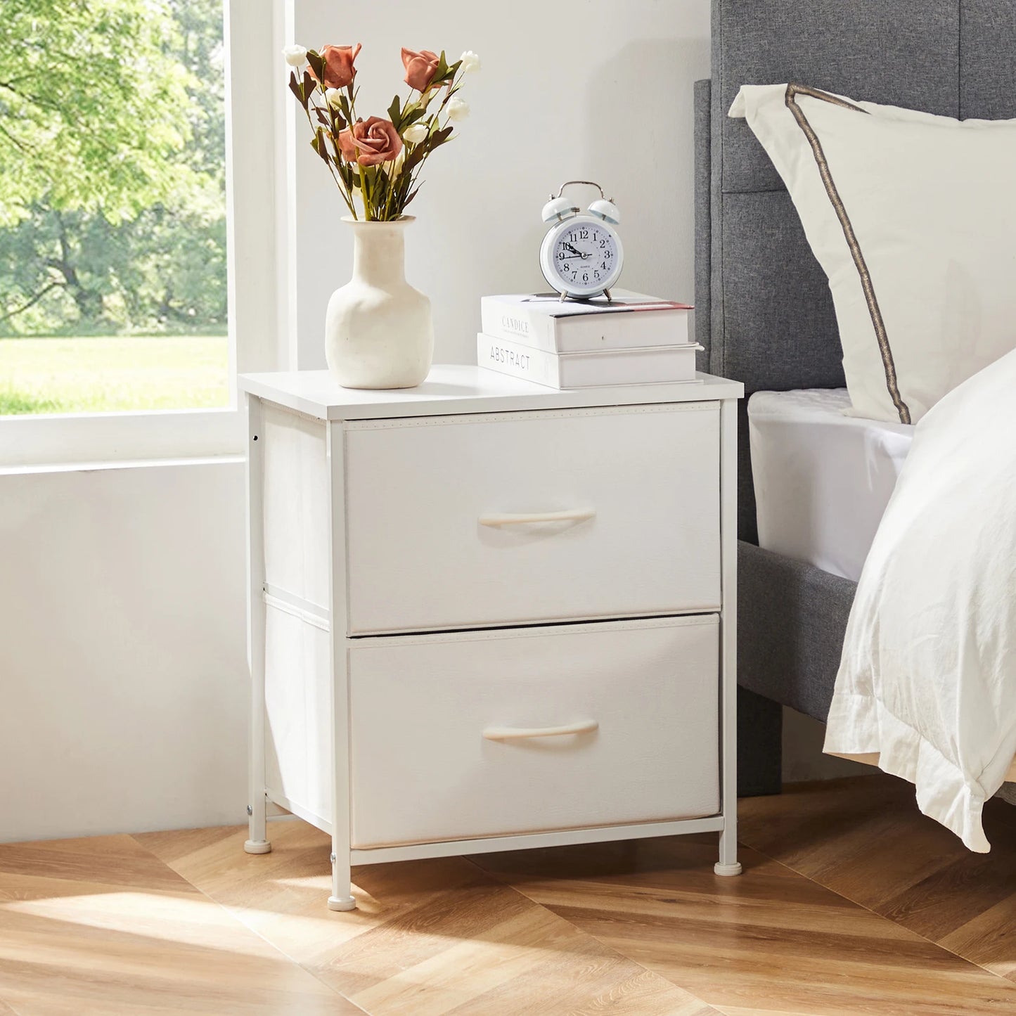 The House Of Bonney Presents: The Casbah Luxury Storage Nightstand (2-Drawer)