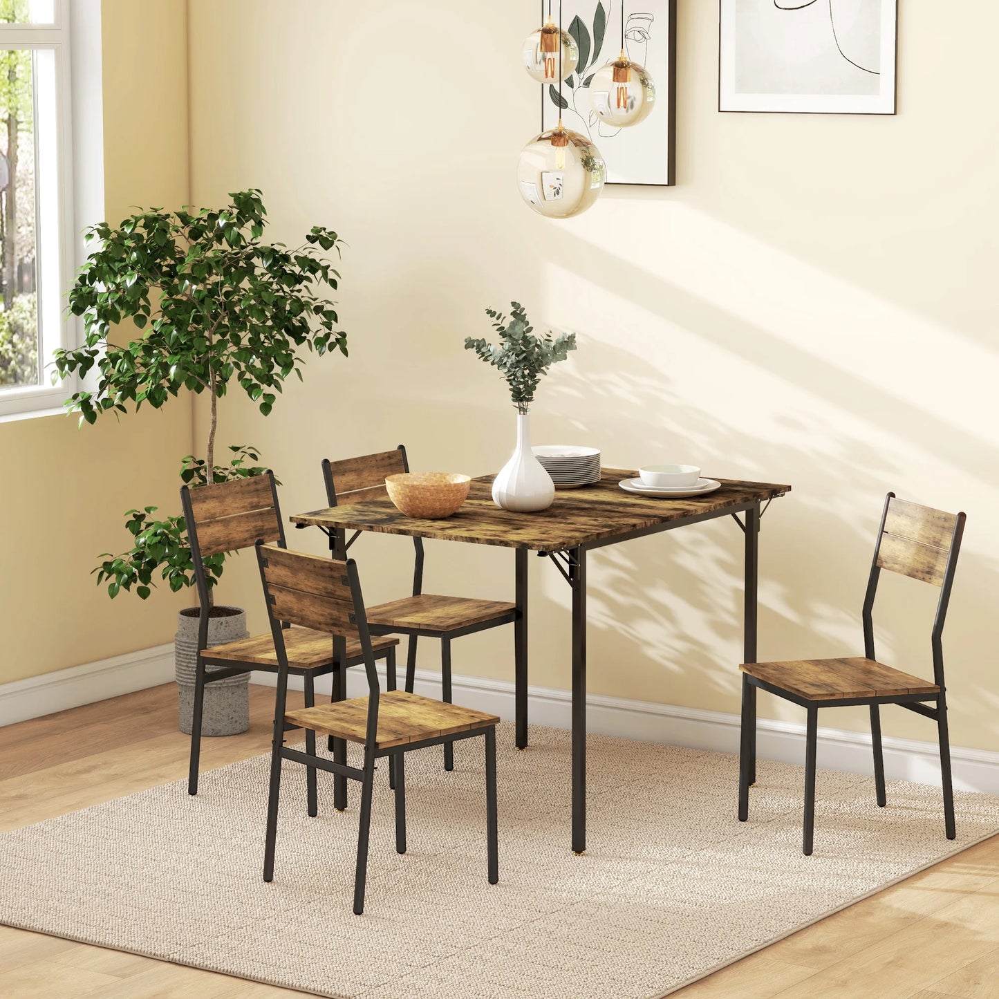 The Langford Expandable Dining Table – Timeless Form, Effortless Adaptability