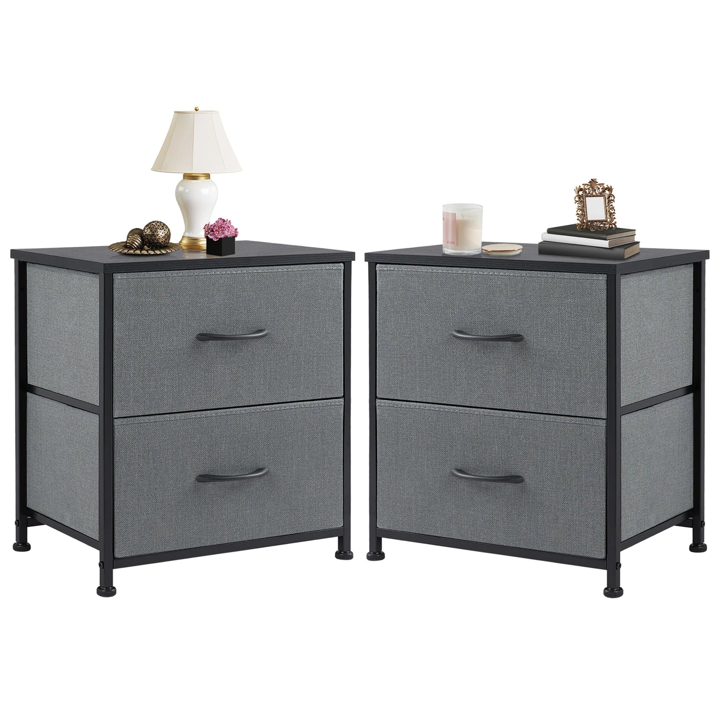 The House Of Bonney Presents: The Casbah Luxury Storage Nightstand (2-Drawer)