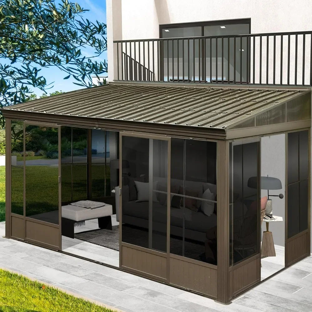 The Saville 12x14FT Architectural Sunroom – A Year-Round Sanctuary of Light & Luxury