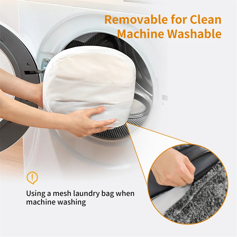 Foldable Human Dog Bed – 2-in-1 Calming Plush Sofa Lounge for Adults & Pets (Washable, Waterproof, Weighted Comfort)