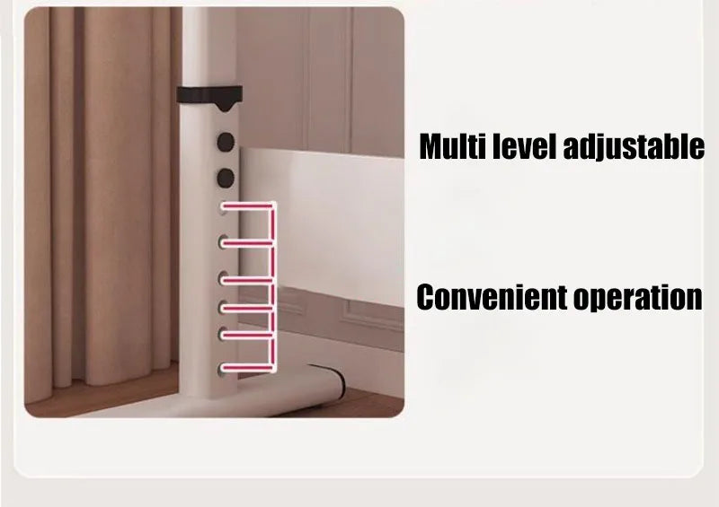BrightNest Adjustable Steel Study Table – Modern Minimalist Children’s Desk with Rounded Corners & Strong Load-Bearing Design