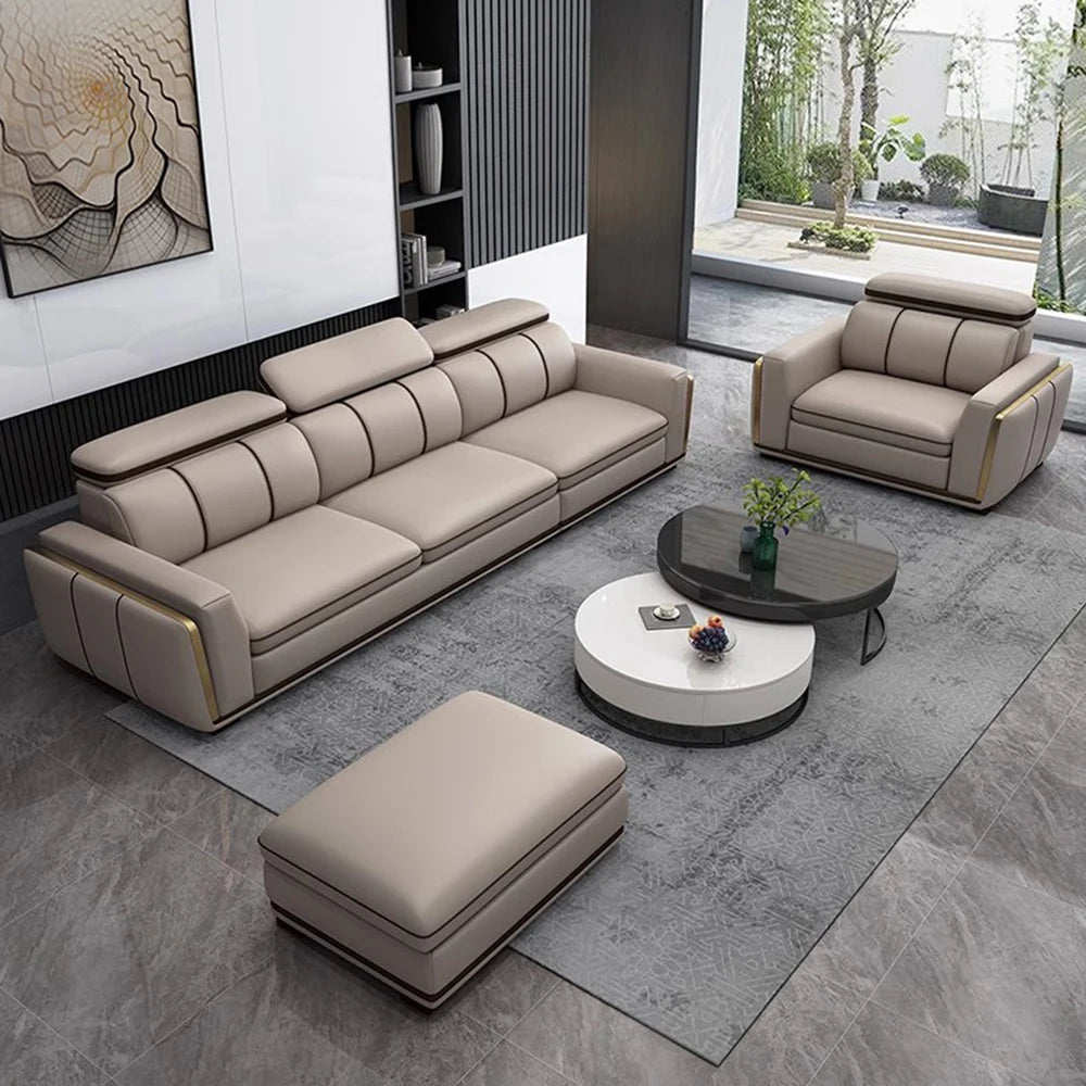 🇮🇹 The Venezia Grand Lounge – Full Italian L-Shaped Sofa Set for Living, Gaming & Luxe Lounging ✨