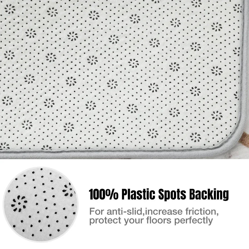 Nordic Haven Luxe Carpet – High-Quality Antiskid Fleece Area Rug for Living Room, Bedroom & Beyond