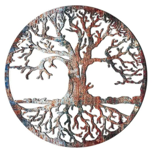 Eterna Iron Tree Wall Sculpture – A Symbol of Growth & Grace