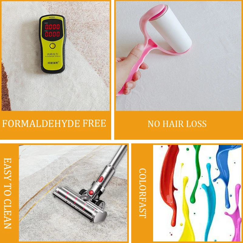 RoyalBloom Retro European Floral Rug – Soft Flannel Luxury Carpet for Living Room, Bedroom & Parlor Elegance