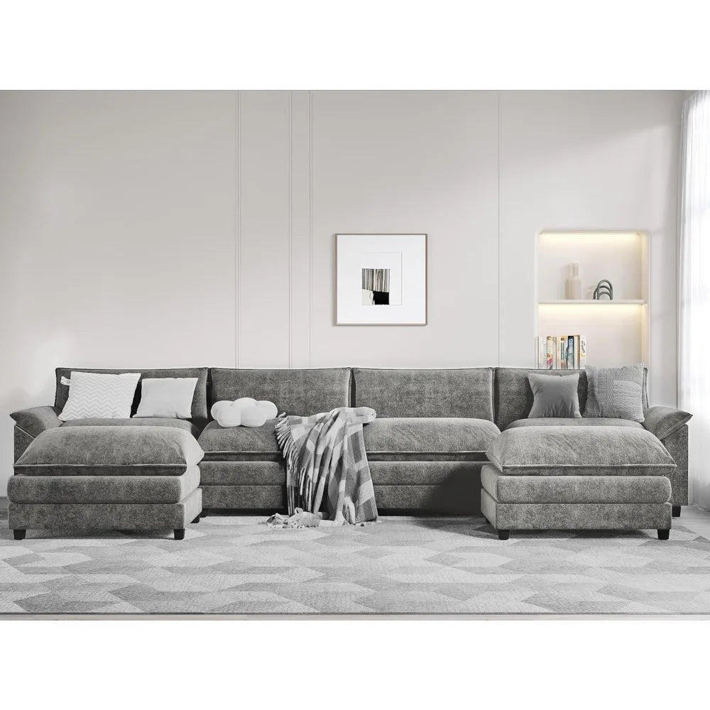 The Maison U-Shaped Modular Sofa – Sophisticated Comfort, Limitless Versatility