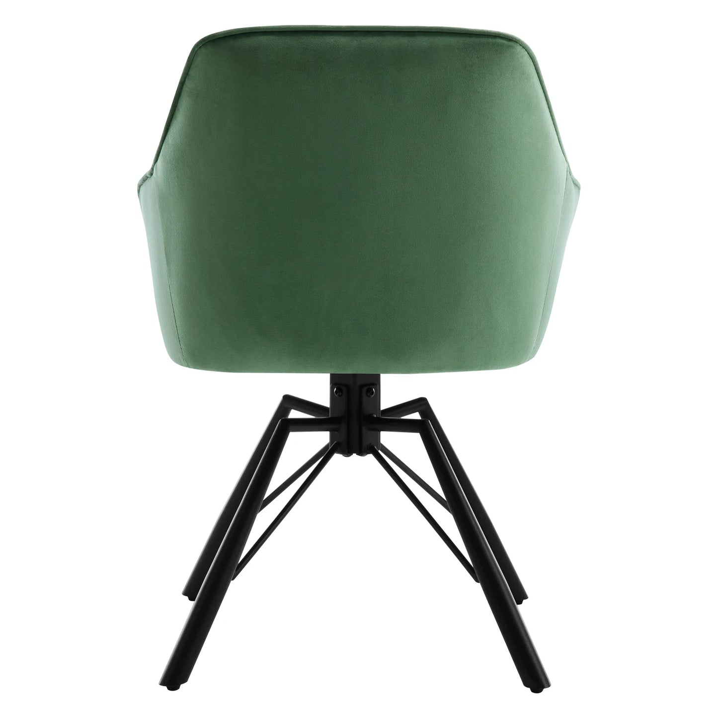 VelvetWhirl Comfort Dining Duo – 2PCS Swivel Upholstered Armchair Set for Kitchen & Living Harmony