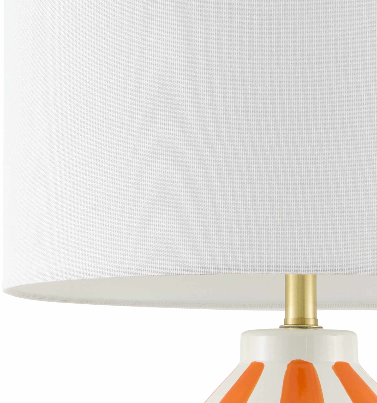 Isbergues Orange Table Lamp