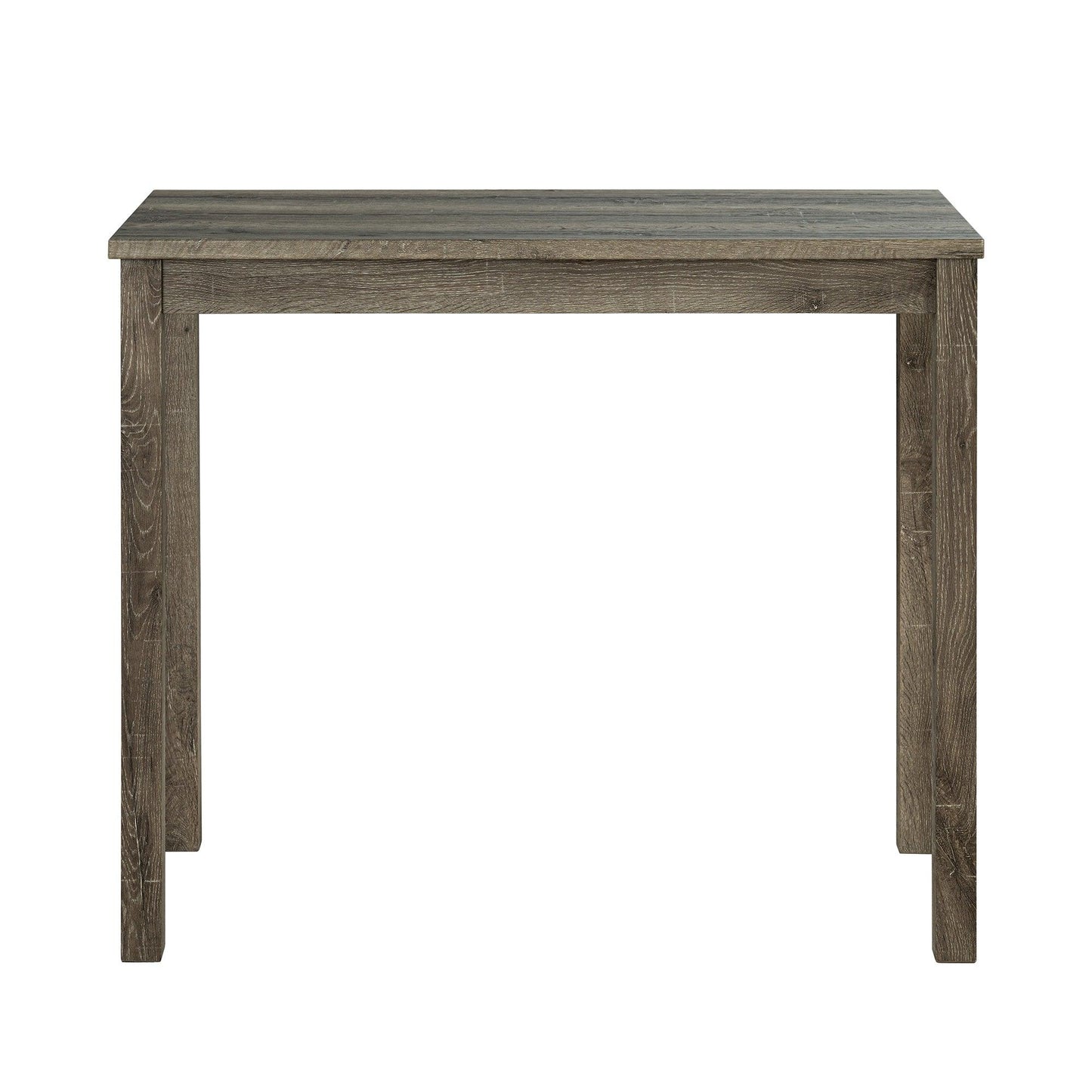 1 Traditional Breakfast Dining Table Set with 2 Stools for Apartment