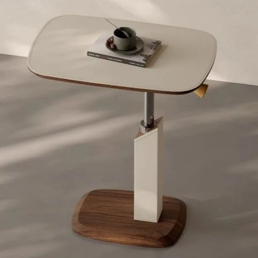 Liftable Side Table Modern Rotating Sofa Tables Luxury C Shaped Coffee Table Living Room Minimalist Small Tables Home Furniture