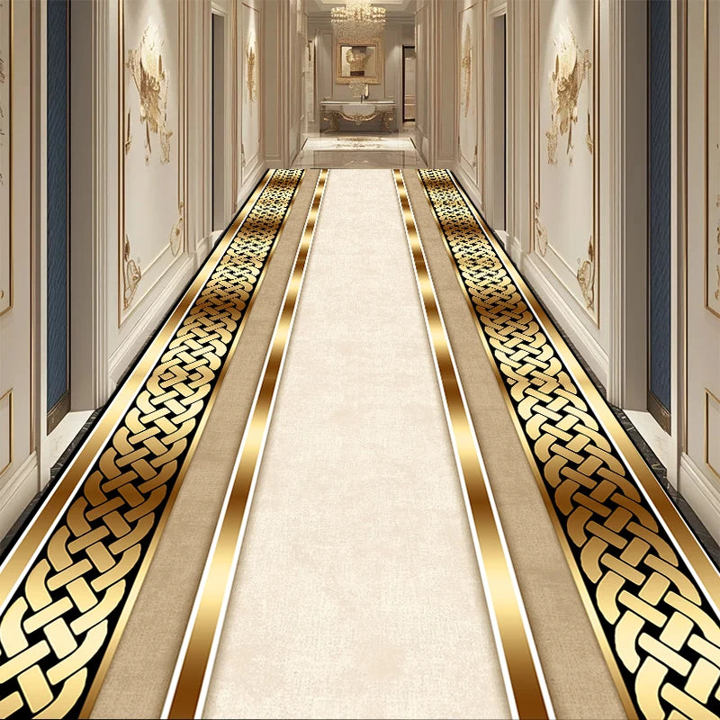 European Black Luxury Hallway Carpet – The House of Bonney