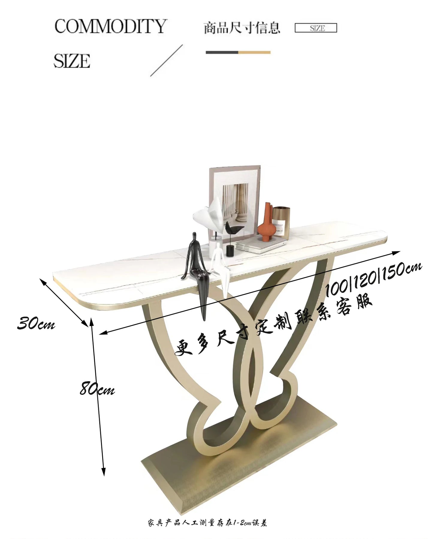 LunaEdge Modern Corner Console Table – Sleek Minimalist Luxury for Living Room, Entryway & Home Elegance
