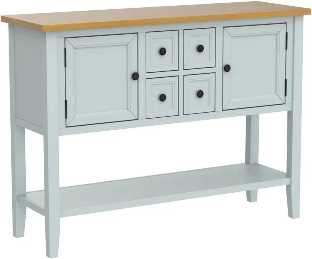 The House Of Bonney 6-Drawer Console Table – A Statement of Refined Elegance