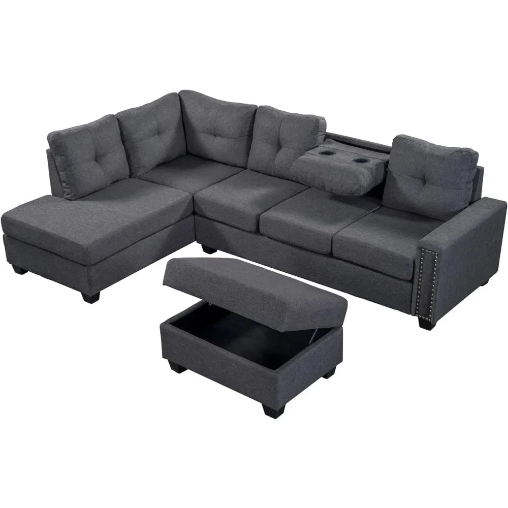 The Belmont Luxe Modular Sectional – Timeless Elegance, Unrivaled Comfort