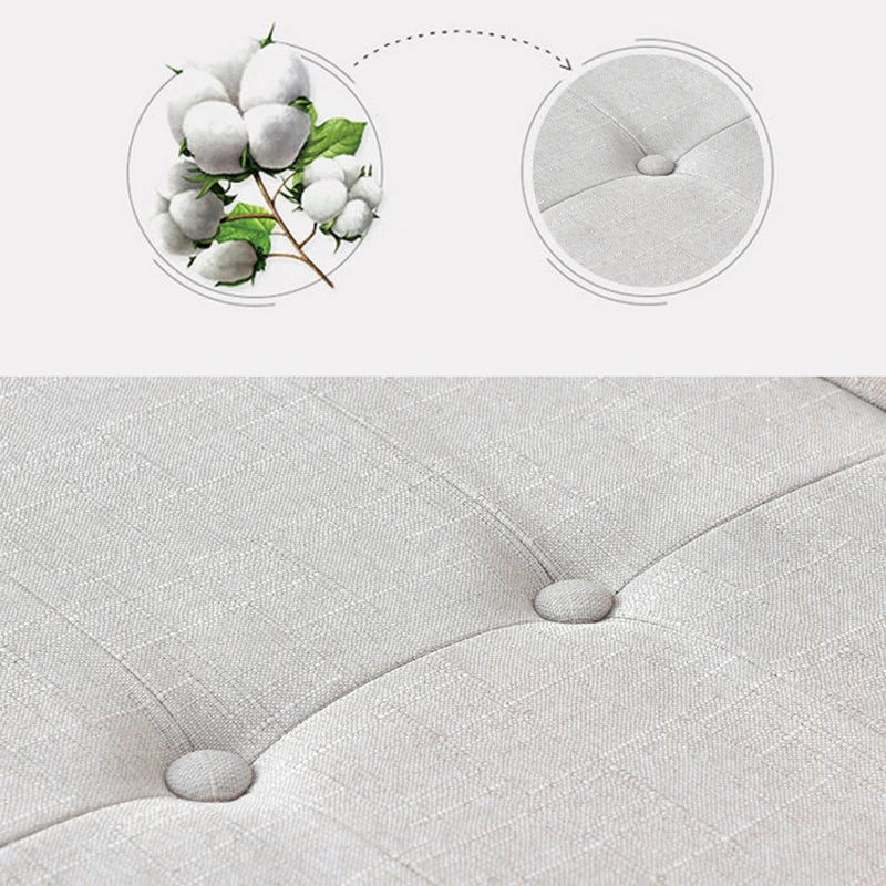 🌿 The Oslo Haven Sofa – Modern Minimalist Solid Wood & Hemp Fabric Double for Small-Space Luxury ✨