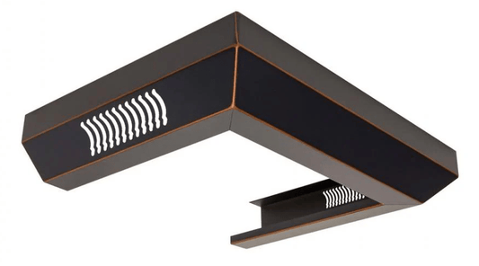 ZLINE Vented Crown Molding for Wall Range Hood, CM1V-8667B