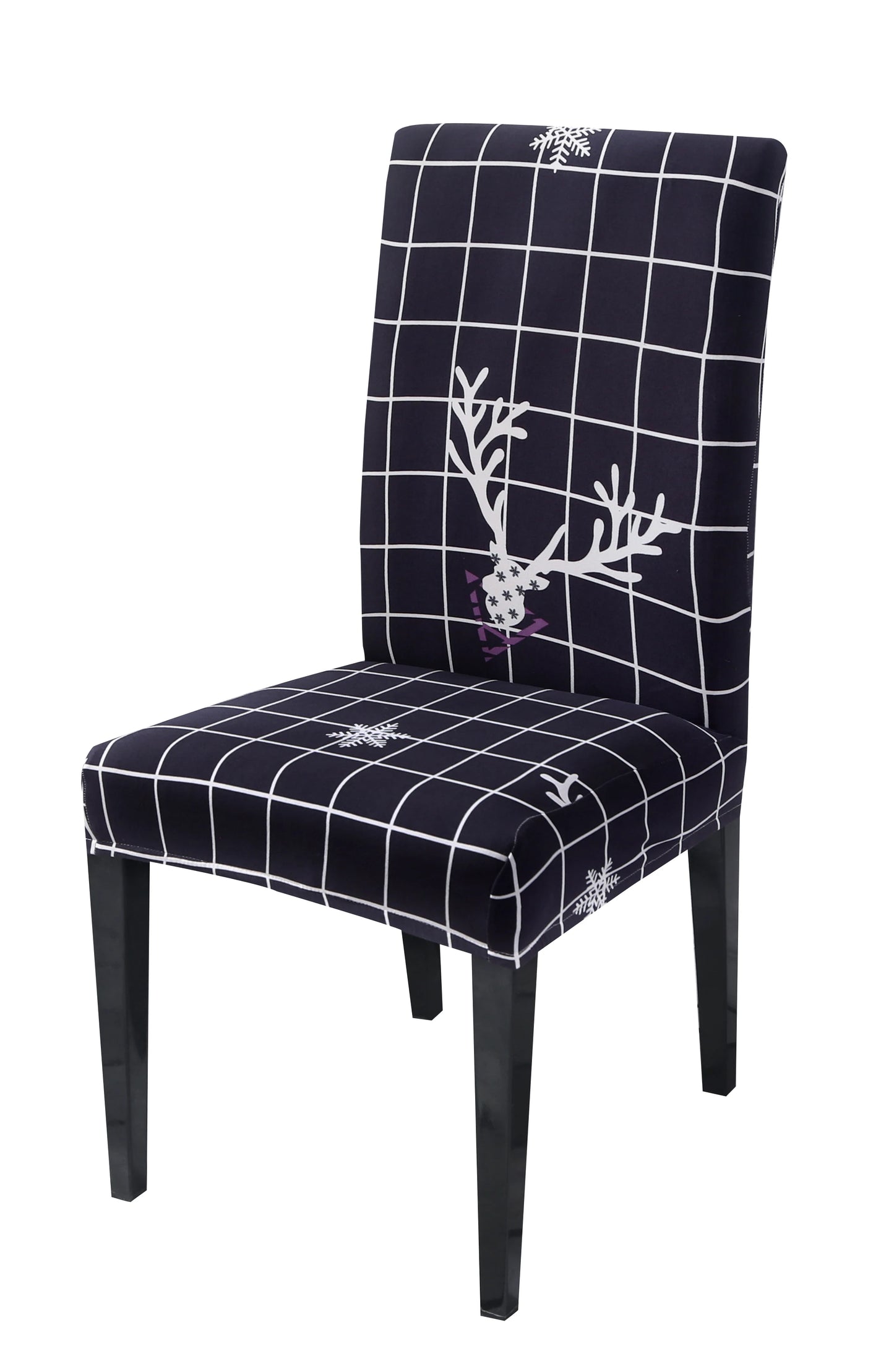 Christmas Luxe Chair Cover — Holiday Dining Elegance for Parties & Gatherings