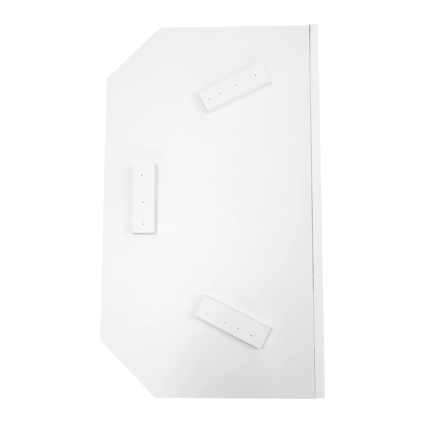 The House Of Bonney Foldable Tabletop Podium – Portable White Lectern Desk For Teachers, Churches & Home Presentations