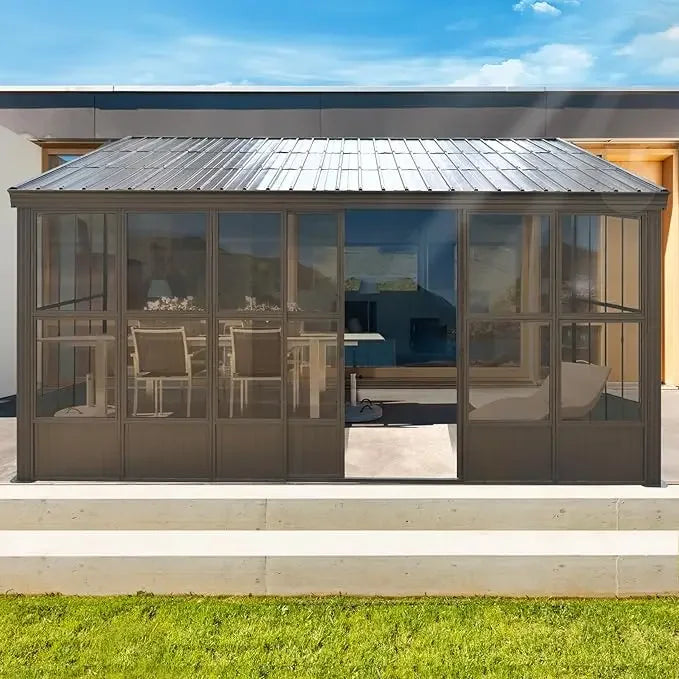 The Saville 12x14FT Architectural Sunroom – A Year-Round Sanctuary of Light & Luxury