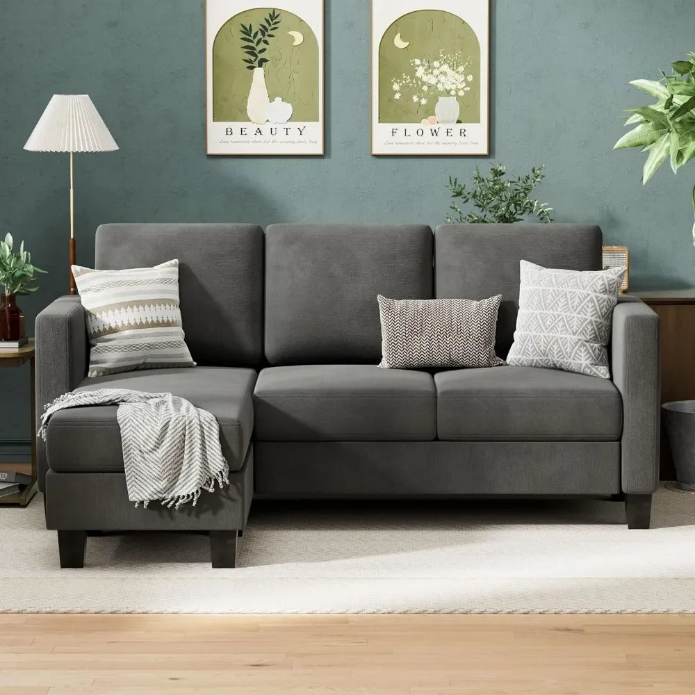 The Atelier Luxe 3-Seat Sectional – Effortless Comfort, Tailored for Modern Living