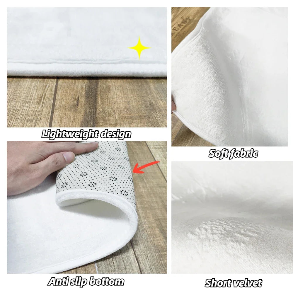 MidnightGold Luxe Flannel Area Rug – Modern Black & Gold Geometric Carpet for Living Room, Bedroom & Study Glamour