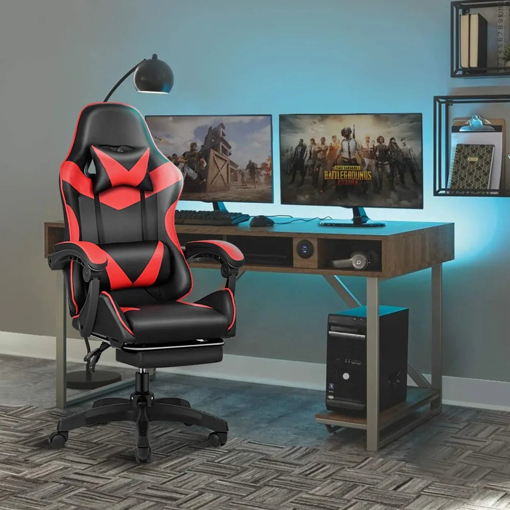 The DOMINUS Prestige Ergonomic Gaming Throne – Adjustable Racing Recliner with Supreme Comfort & Support