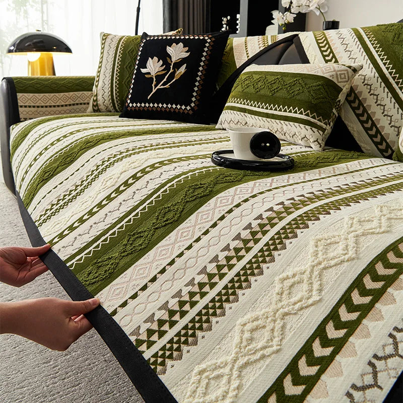 Topspet Black Couch Cover – Durable, Non-Slip Furniture Protector for Pets, Dogs & Cats