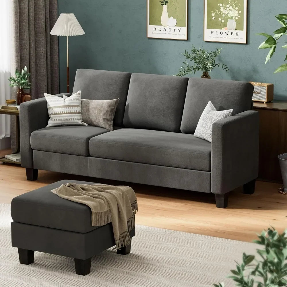 The Atelier Luxe 3-Seat Sectional – Effortless Comfort, Tailored for Modern Living