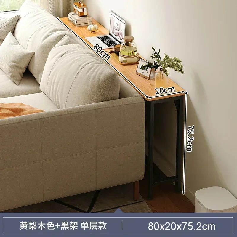 The Linea Slim Storage Table – Modern Gap-Fit Side Table for Living Rooms & Bedrooms