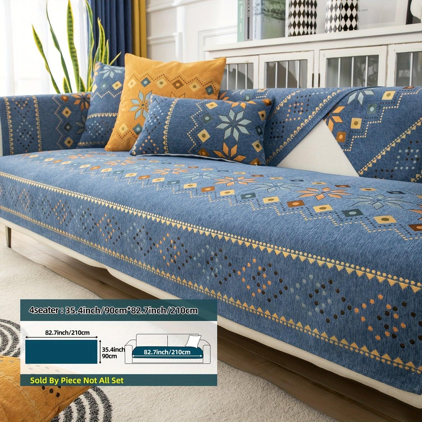 Stylish Bohemian Chenille Slipcovers for Couches