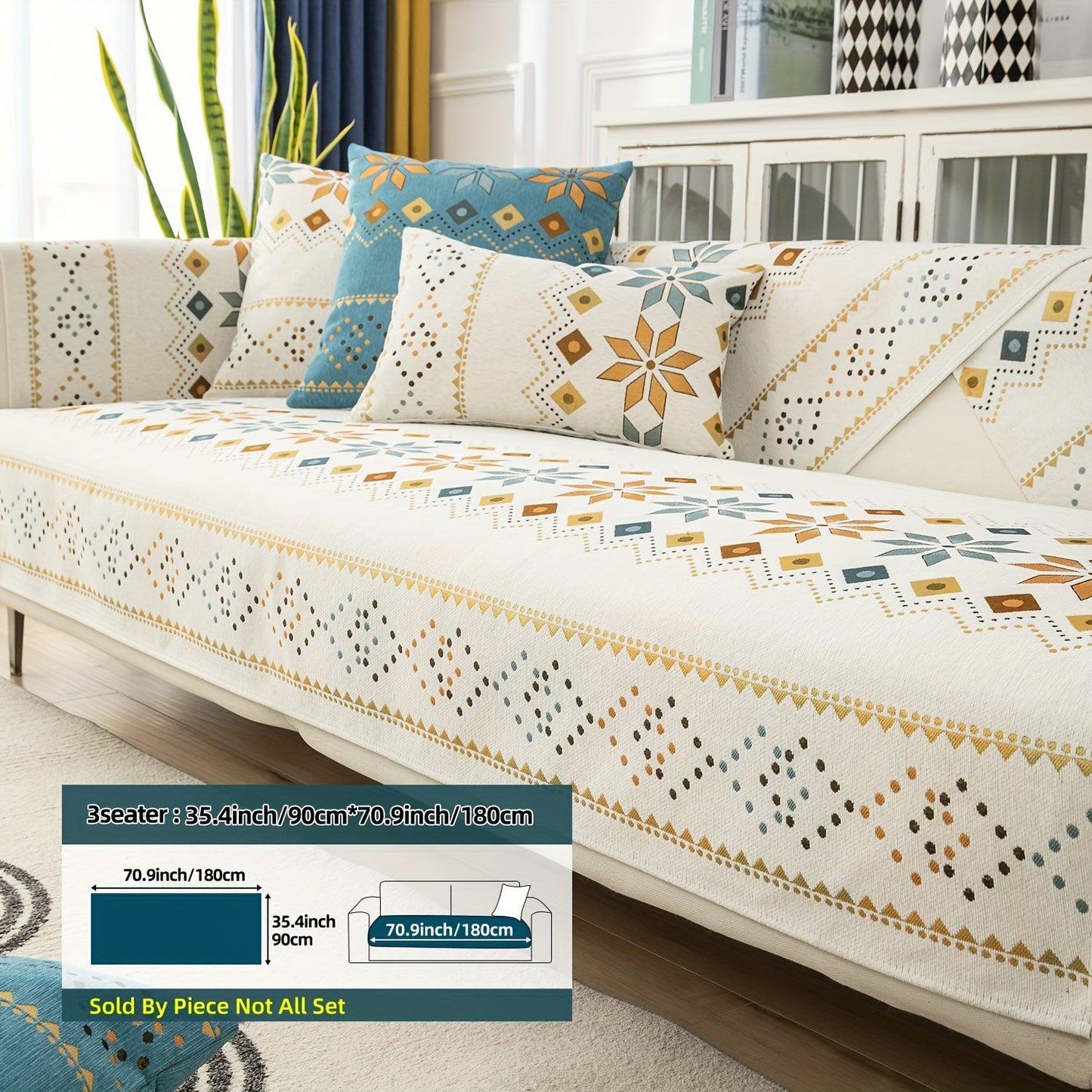 Stylish Bohemian Chenille Slipcovers for Couches