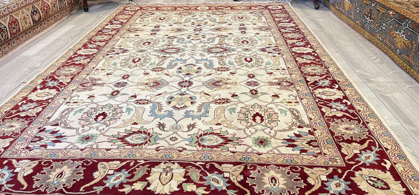 Afghani Hand-knotted Area Rug 7x10 Ft