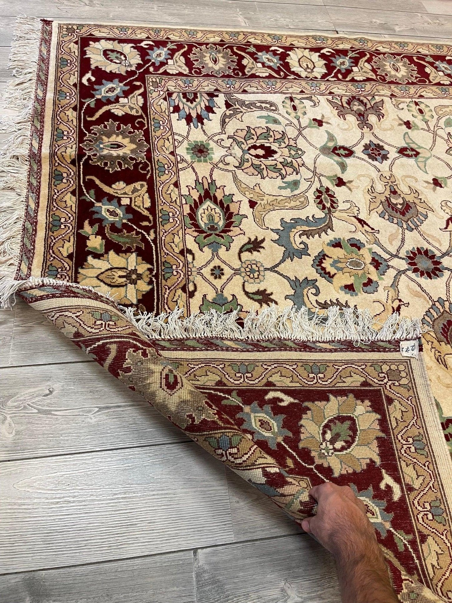 Afghani Hand-knotted Area Rug 7x10 Ft