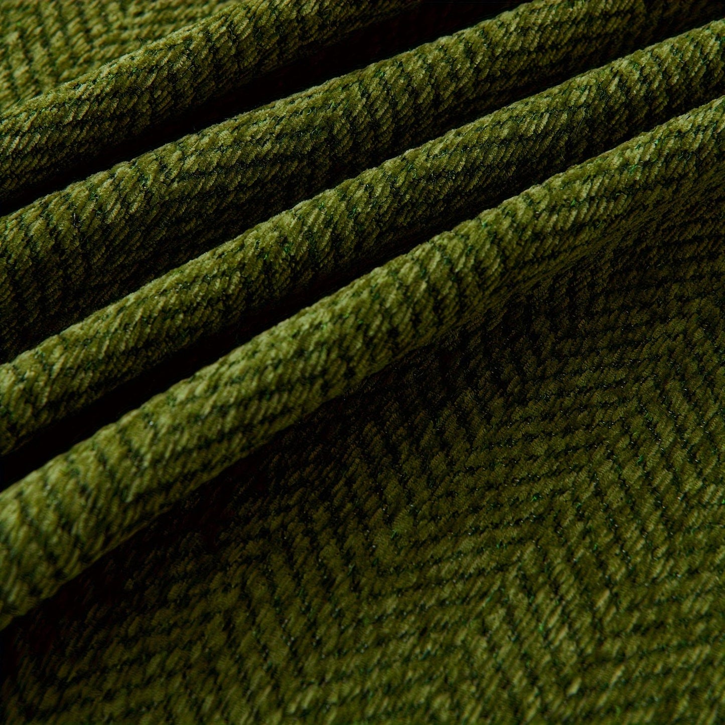 Update Sofa with Organic Couch Cover| Herringbone Chenille Tassels