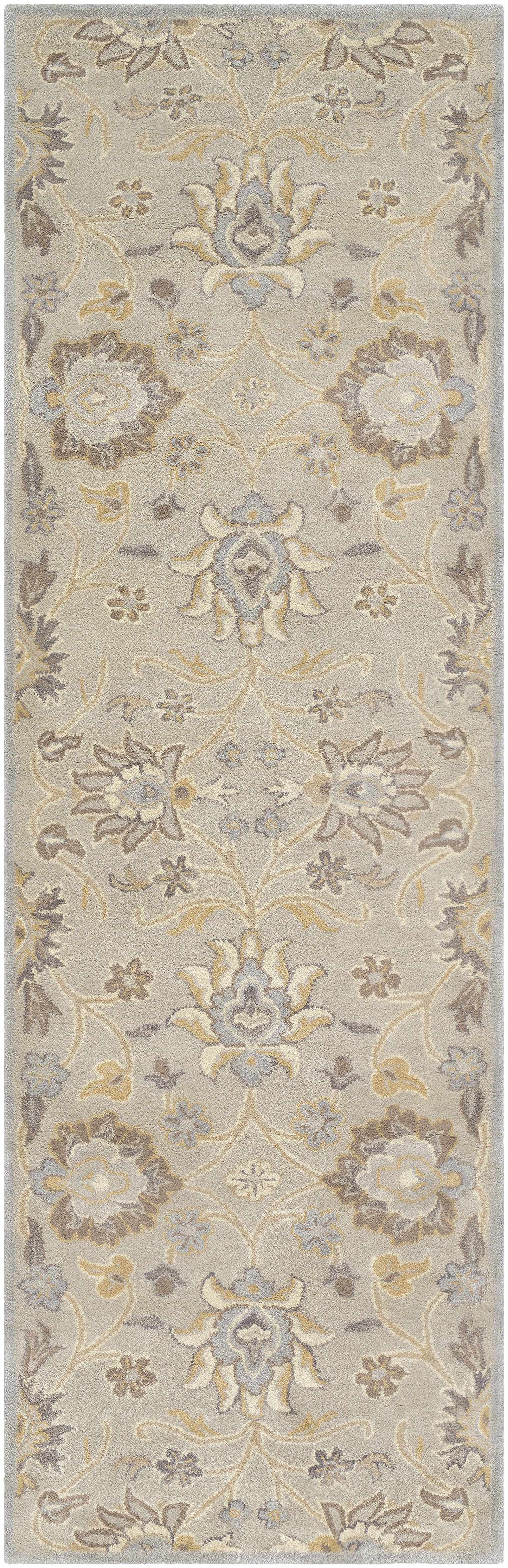 Conesus 1192 Hand Tufted Ivory&Taupe Wool Rug