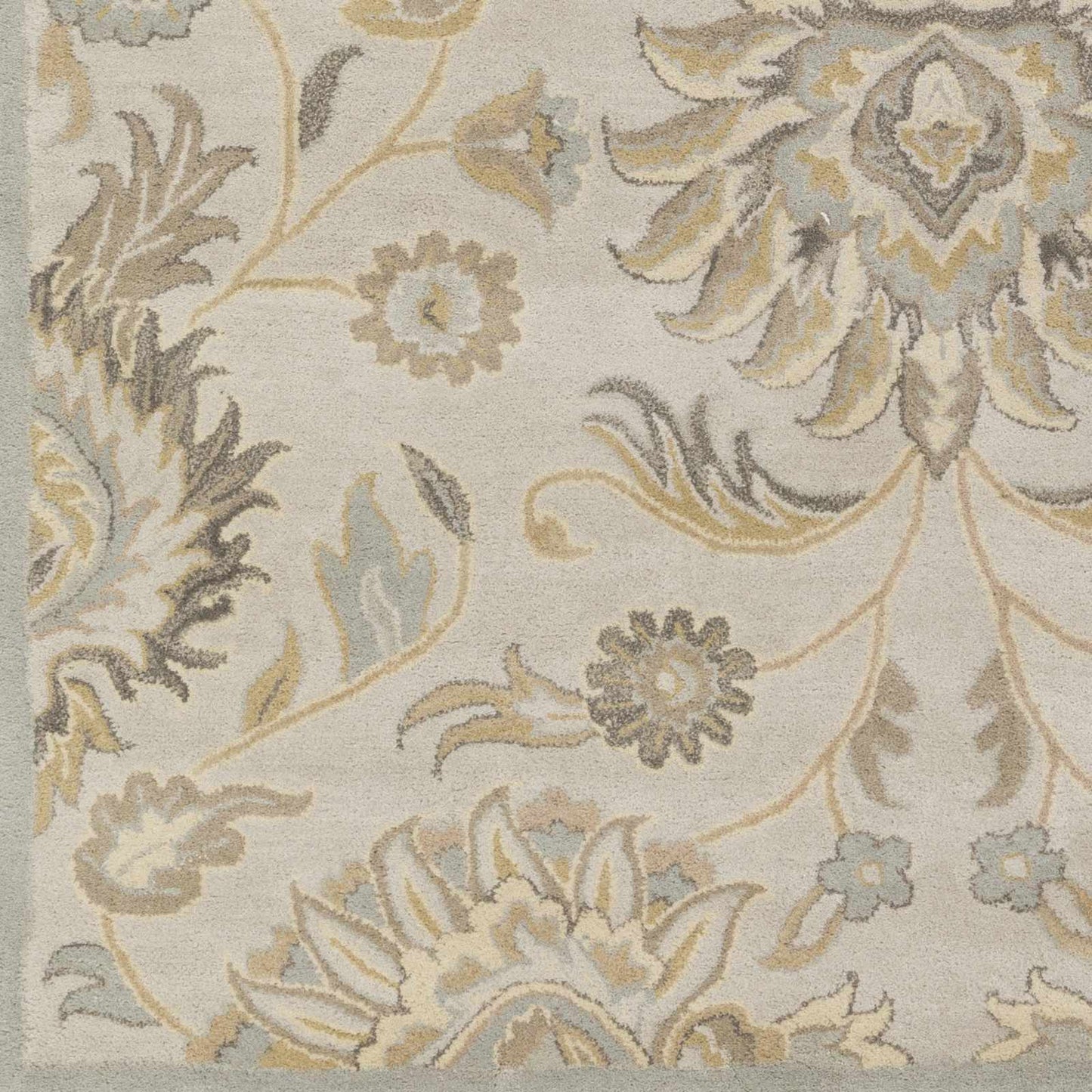 Conesus 1192 Hand Tufted Ivory&Taupe Wool Rug