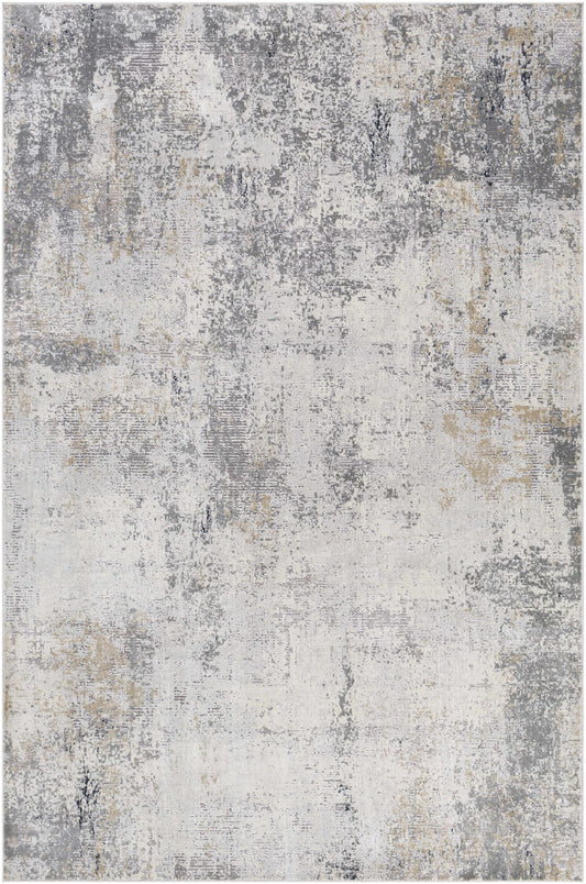 Baranduda Abstract Gray Luxe Rug