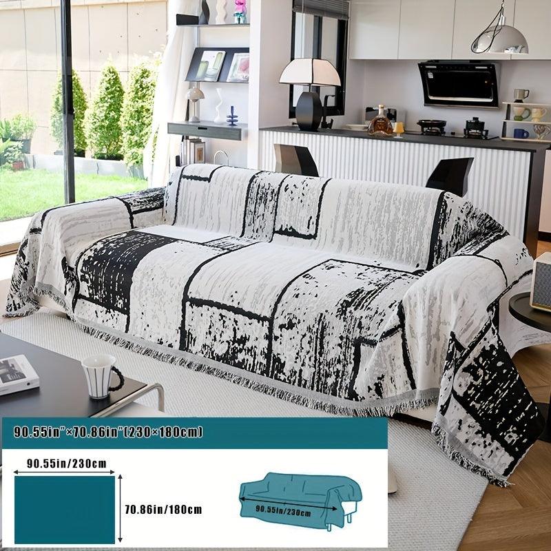 Luxury Pet Cover for Leather Sofa, Non-Slip & Machine Washable