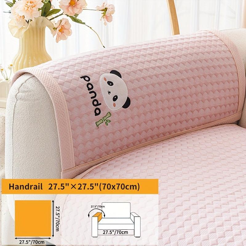 Waterproof Couch Cover, Non-Slip Panda Pattern Sofa Cover