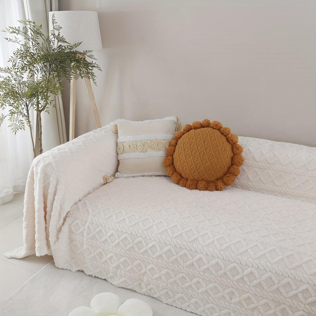 Extra Large Slipcovers for Couches - Stylish Geometric Pattern