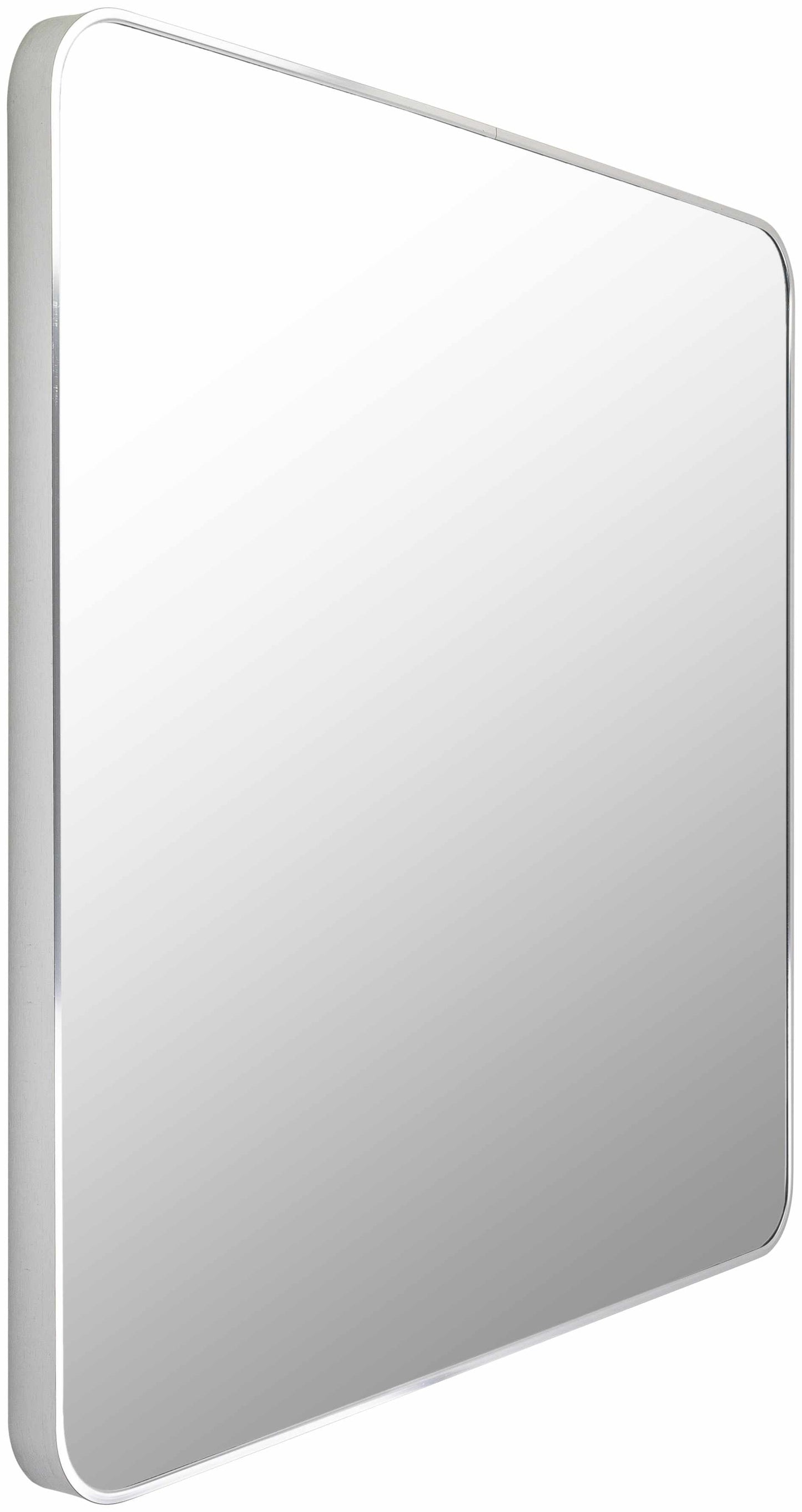 Ockenfels Modern Arched  Silver Gray Wall Mirror