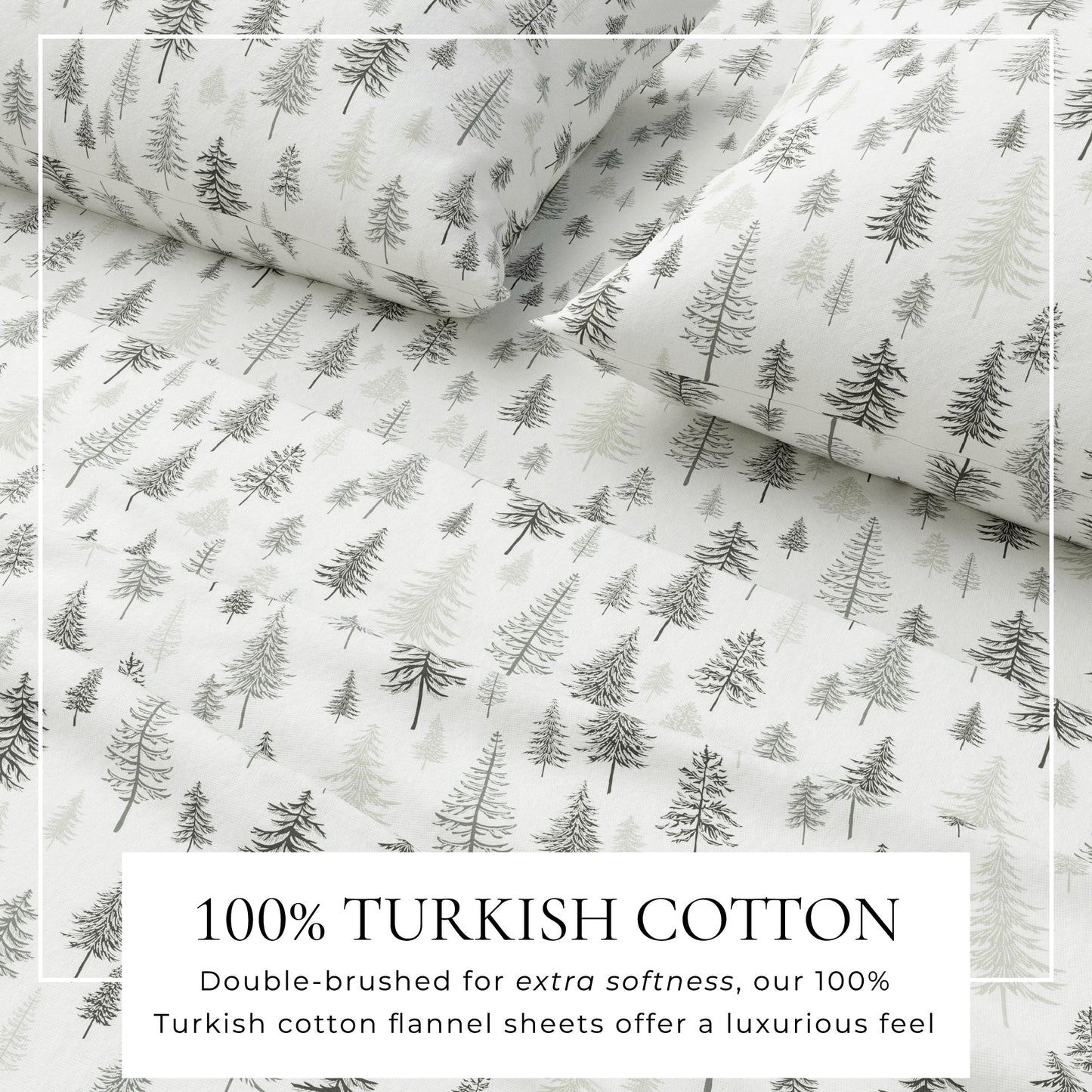4-Piece Turkish Cotton Flannel Sheet - Stratton Collection