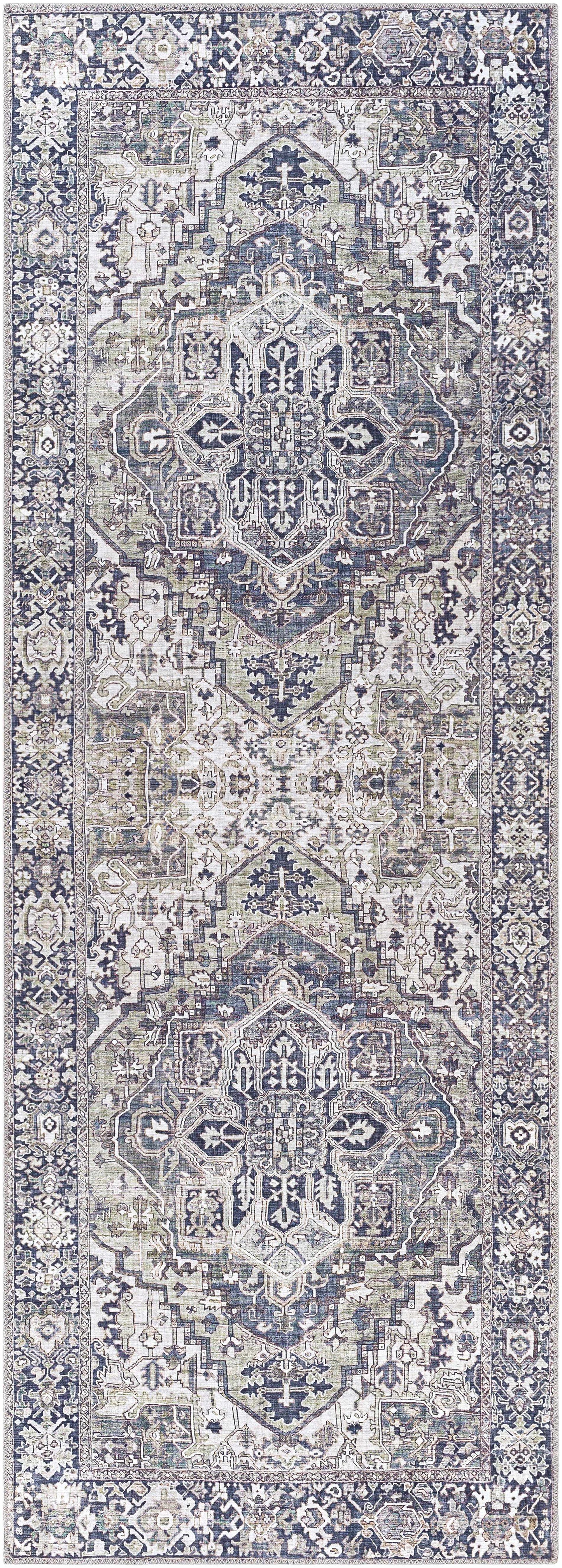 Neyland Iris Gray Area Rug 2359