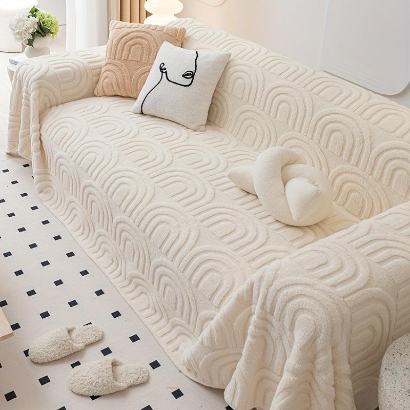 Luxurious Four Seasons Jacquard Slipcover | Waterproof Cover for Couch